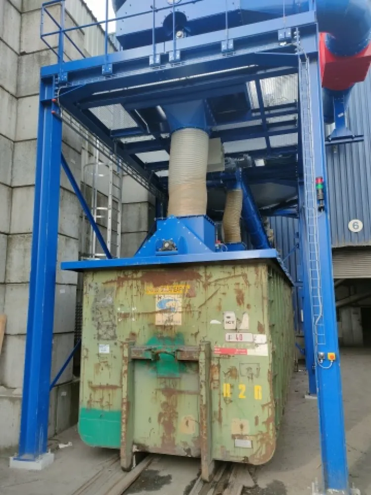 Ontstoffing shredders en hamermolens